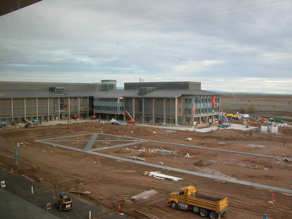 2005: View of the Tomlinson-Keasey quad during construction (Yoshimi)