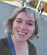Cognitive and Information Sciences Graduate student Rachel Casper
